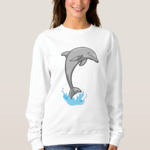 Sudadera Delfín sobre el agua