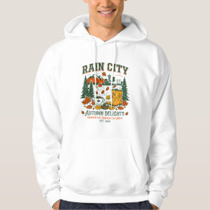 Sudadera Delicias de otoño en la ciudad de Vancouver, Colum
