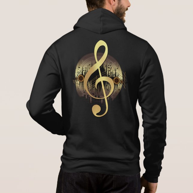 Sudadera Deliciosa Tune - Oro (Reverso)