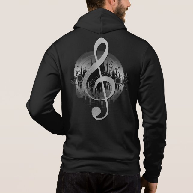Sudadera Deliciosa Tune - Plata (Reverso)