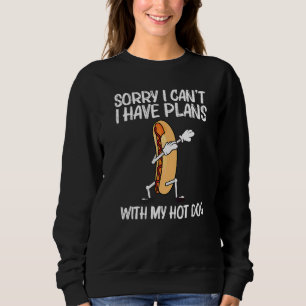 Sudadera Delicioso Hot Dog Para Hombres Mujeres Pan Rebanad