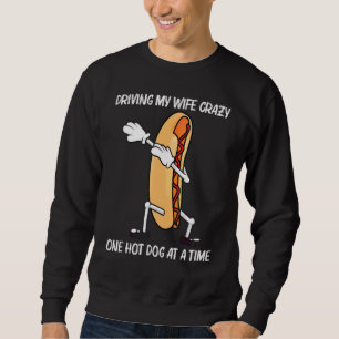 Sudadera Delicioso Hot Dog Para Hombres Papá Pan Tostado Co