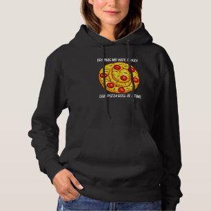 Sudadera Delicioso Rollo de Pizza para Hombres y Chicos Com