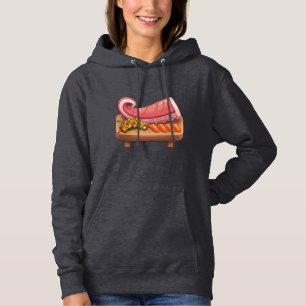 Sudadera Delicioso salmón sashimi y brochetas
