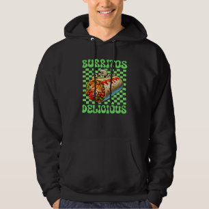 Sudadera deliciosos burritos divertidos diseño