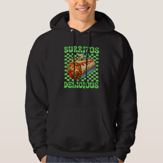 Sudadera deliciosos burritos divertidos diseño