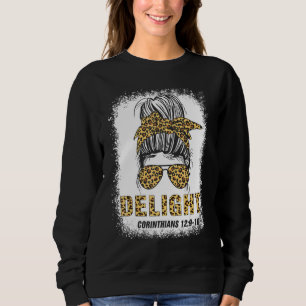Sudadera Delight Corinthians 129 10 Biblia Verse me duele