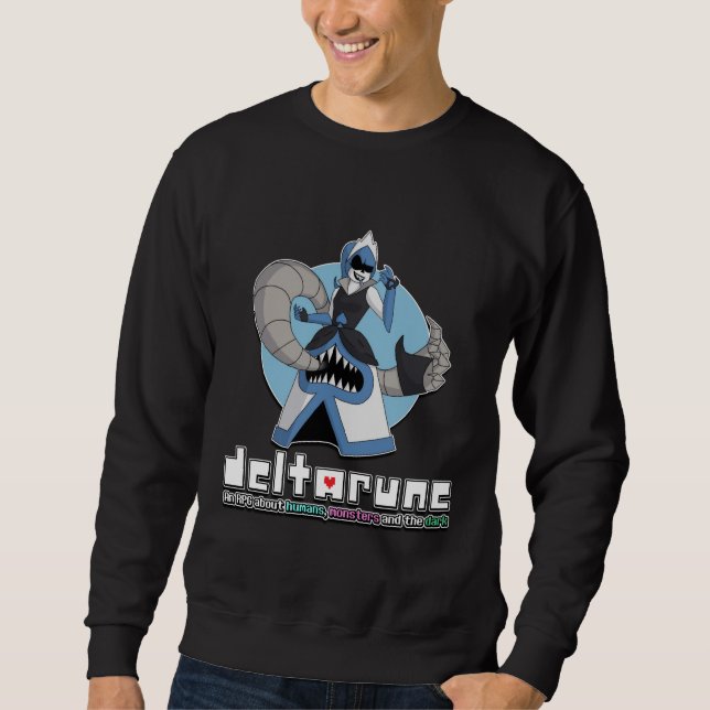 Sudadera deltarune, deltarune spamton (Anverso)