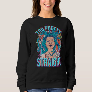 Sudadera Demasiado Bonito Para Ser Lesbianlove Lgbt