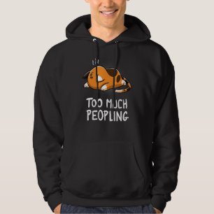 Sudadera Demasiado Gato Sarcástico De Peopling Dice