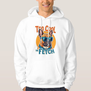 Sudadera Demasiado genial para buscar Bulldog Francés Gafas