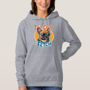 Sudadera Demasiado genial para buscar Bulldog Francés Gafas