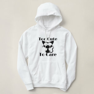 Sudadera Demasiado lindo para cuidar al gato
