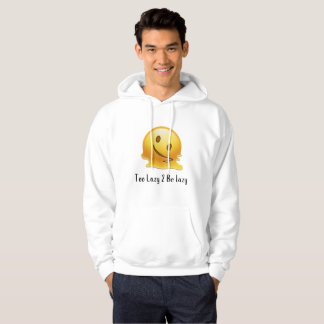 Sudadera Demasiado perezoso para ser perezoso - Emoji perez