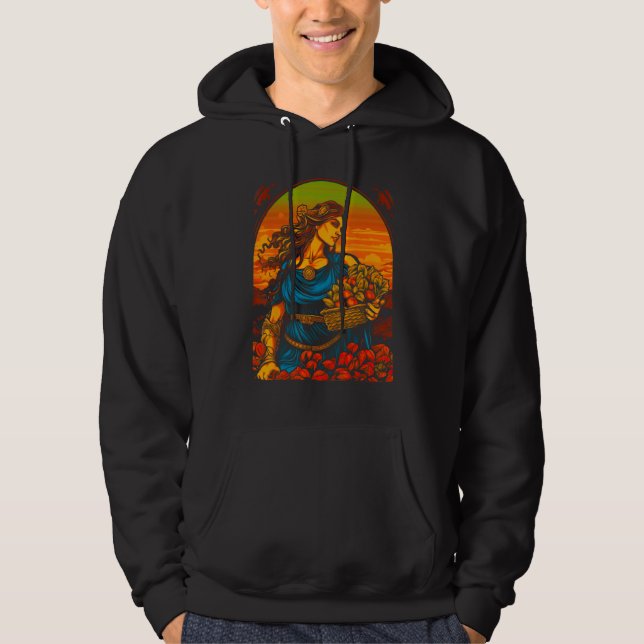Sudadera Demeter Greek Mythology Goddess Harvester (Anverso)