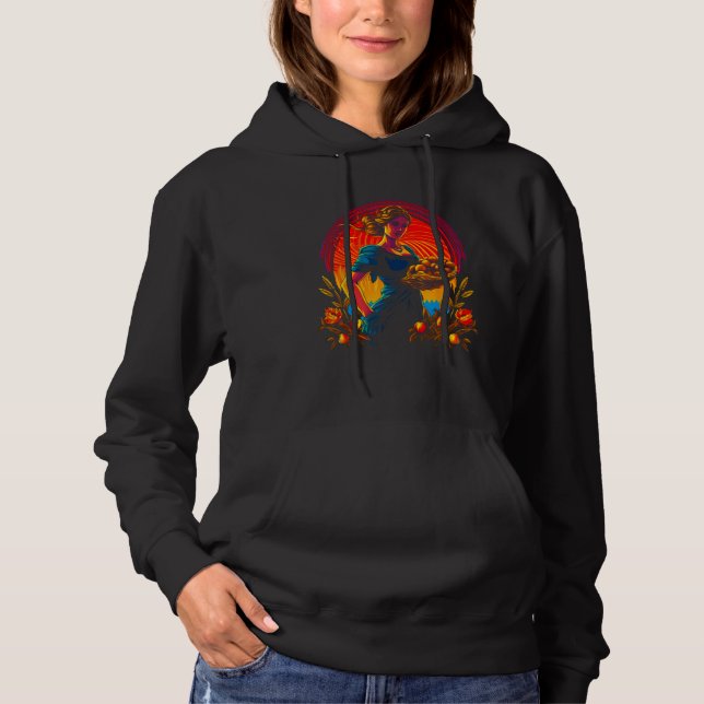 Sudadera Demeter Greek Mythology Goddess of Agriculting (Anverso)