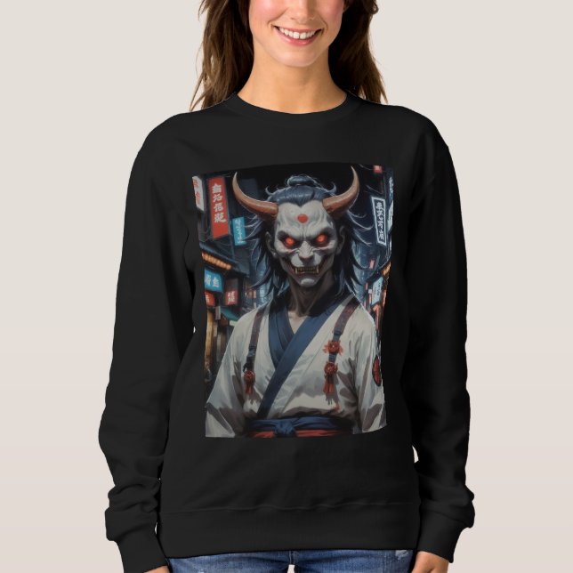 Sudadera Demon Samurai (Anverso)