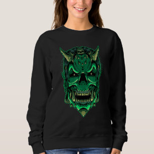 Sudadera Demonio del diablo Zombie Sombrío Satanás Mal Crán