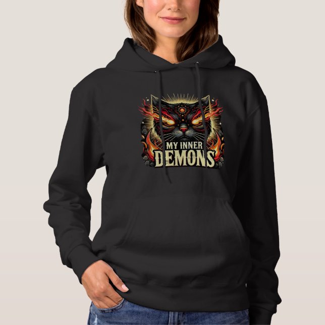 Sudadera demonios internos (Anverso)