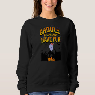 Sudadera Demonios Solo Quieren Divertirse Disfraz de Hallow