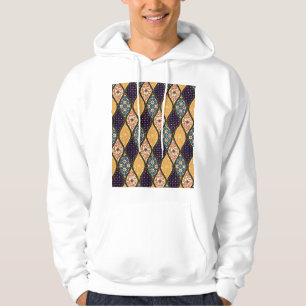 Sudadera Denim Blue Art Nouveau: sin foco