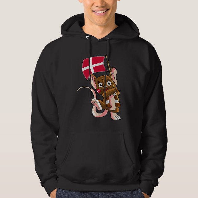 Sudadera Denmark Fan Mouse (Anverso)