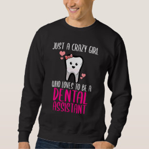 Sudadera Dental Assistant Dentist Brace Teeth Tooth Love My
