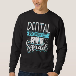 Sudadera Dental Recepcionista De La Recepción De Dientes De