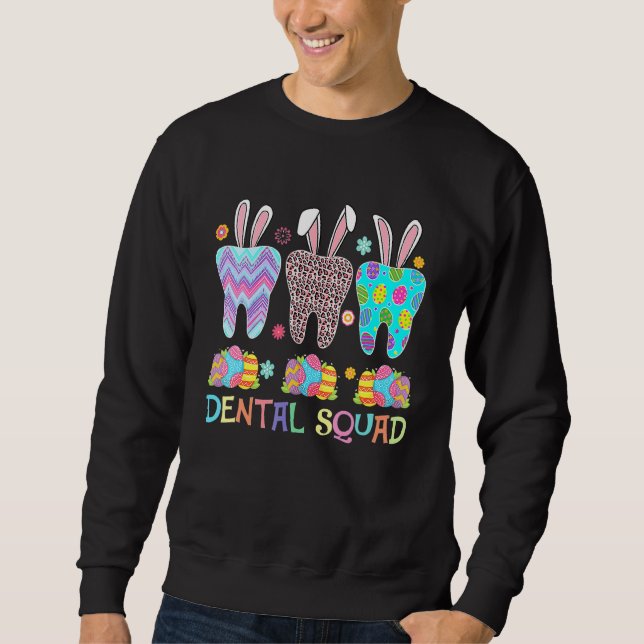 Sudadera Dental Squad Dental Assistant Dentite Cute Teeth E (Anverso)