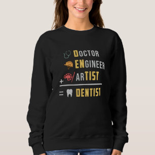 Sudadera Dentist Dental Teeth Médica Tooth Diente Gracioso 