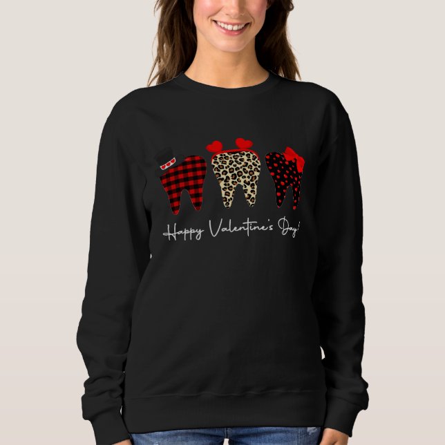 Sudadera Dentist Love Dental Hygienist Teeth Hygienist Vale (Anverso)