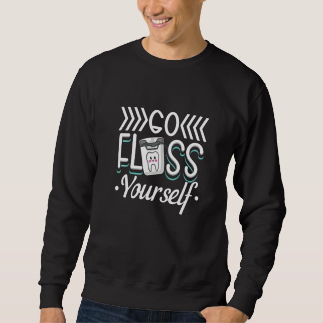 Sudadera Dentista de higiene dental (Anverso)