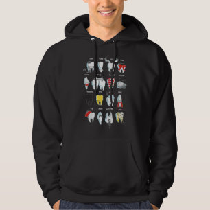 Sudadera Dentista Diente Divertido Dental