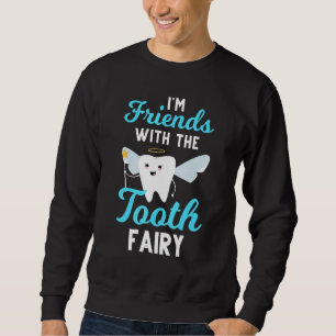 Sudadera Dentista Diente Hada Pediátrica Auxiliar Dental Hy