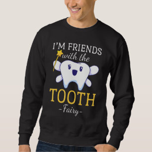 Sudadera Dentista Hada de los Dientes Dental Pediátrico