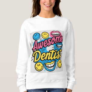 Sudadera Dentista increíble gracias