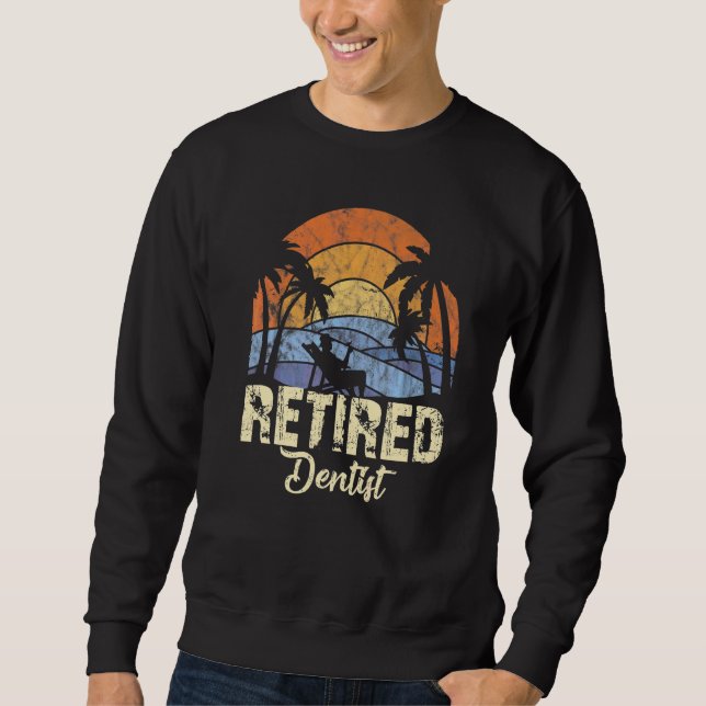 Sudadera Dentista jubilado   (Anverso)