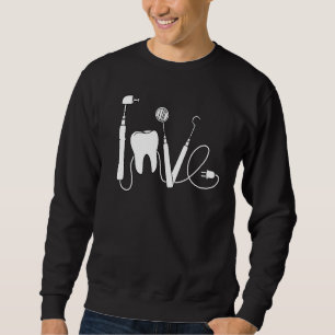 Sudadera Dentista Médica Boca Odontología Higiene Oral Dent