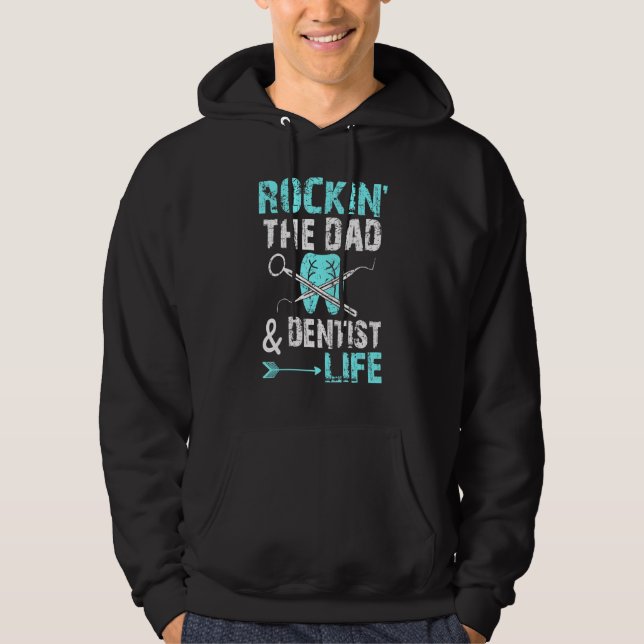 Sudadera Dentista Padre Dentista (Anverso)
