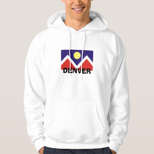 Sudadera Denver, Bandera Colorado (Anverso)