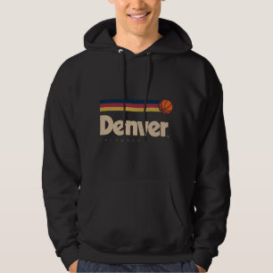 Sudadera Denver Basketball B-Ball City Colorado Retro Denve