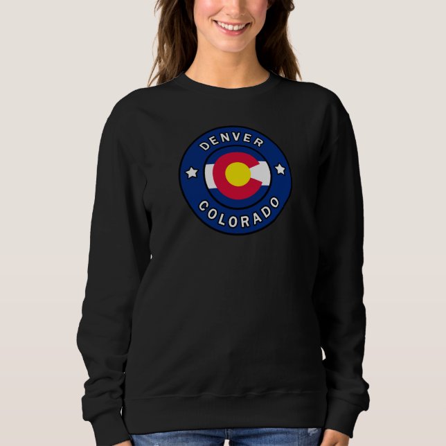 Sudadera Denver Colorado (Anverso)