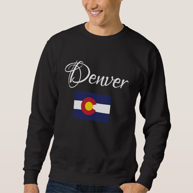 Sudadera Denver, Colorado USA (Anverso)