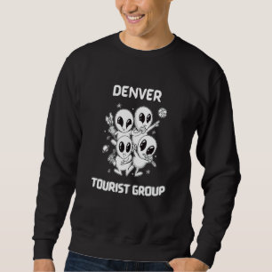 Sudadera Denver Orgullo Nativo Alien Divertido espacio turí