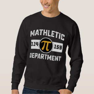 Sudadera Departamento de atletismo matemático Día Pi Matemá