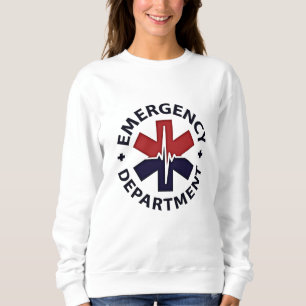 Sudadera Departamento de Emergencia - Emblema circular Mini