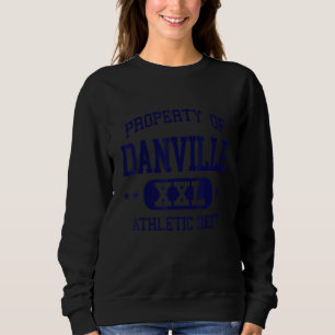 Sudadera Departamento de Propiedad Atlética Danville Retro