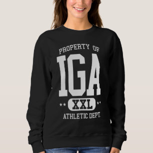 Sudadera Departamento de Propiedades Atléticas Retro IGA  1