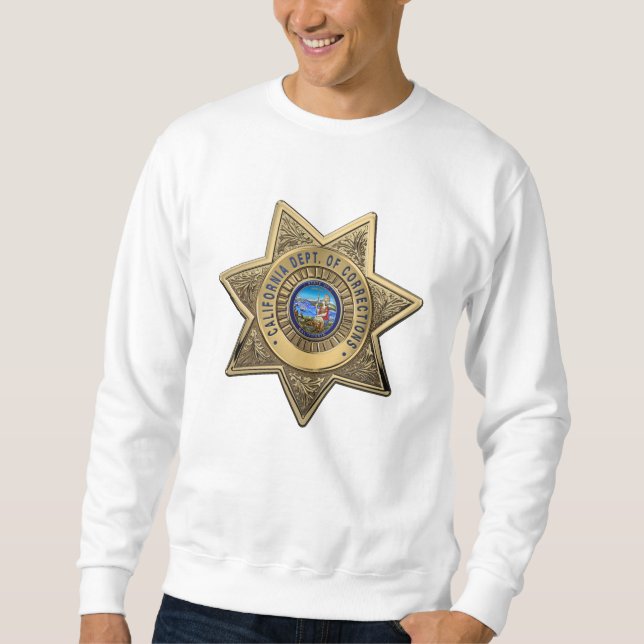 Sudadera Departamento Penitenciario de California (Anverso)