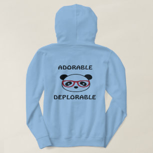 Sudadera Deplorable capucha - Adorable Panda deplorable Leó